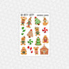 Gingerbread Clubhouse Weekly Planner Stickers Collection