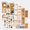 Give Thanks Printable Planner Stickers PNG Digital Download Weekly Vertical Kit
