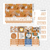 Give Thanks Printable Planner Stickers PNG Digital Download Monthly Kit