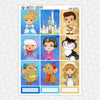 Glass Slipper Weekly Planner Stickers Collection