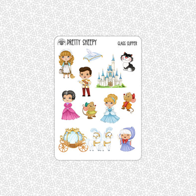 Glass Slipper Stickers