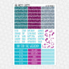 Go the Distance Weekly Planner Stickers Collection