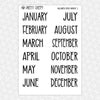 Halloween Treats Printable Planner Stickers PNG Digital Download Monthly Kit