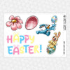 Happy Easter Static Cling Set