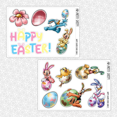 Happy Easter Static Cling Set