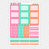 Happy New Year Weekly Planner Stickers Collection