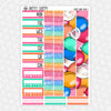 Happy New Year Weekly Planner Stickers Collection