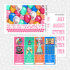 Happy New Year Printable Planner Stickers PNG Digital Download Monthly Kit