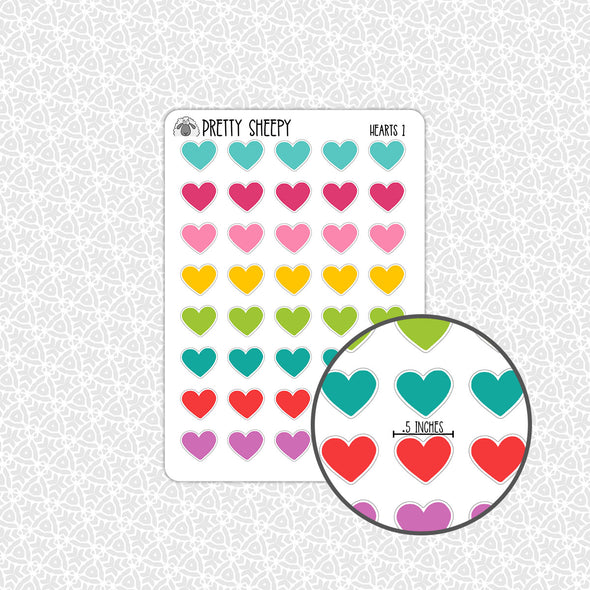 Heart Stickers