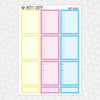 Hoppy Easter Weekly Planner Stickers Collection