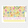 Hoppy Easter Monthly Kit for EC Planner | Monthly Planner Stickers