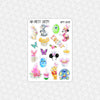 Hoppy Easter Weekly Planner Stickers Collection