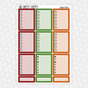 Horror Kitties Printable Planner Stickers PNG Digital Download Weekly Vertical Kit