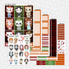 Horror Kitties Printable Planner Stickers PNG Digital Download Weekly Vertical Kit