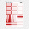 Horror Mouse Weekly Planner Stickers Collection