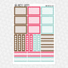 How Far I'll Go Weekly Planner Stickers Collection