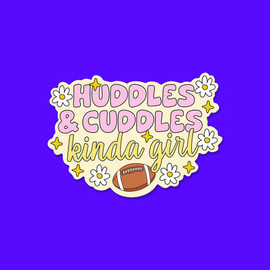 Huddles and Cuddles Vinyl Die Cut Sticker