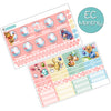 Hundred Acre Easter Monthly Kit for EC Planner - April or March | Monthly Planner Stickers