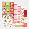 Hundred Acre Holiday Printable Planner Stickers PNG Digital Download Weekly Vertical Kit