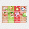 Hundred Acre Holiday Monthly Kit for EC Planner | Monthly Planner Stickers