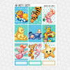 Hundred Acre Summer Weekly Planner Stickers Collection
