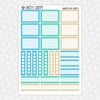 Hundred Acre Summer Weekly Planner Stickers Collection