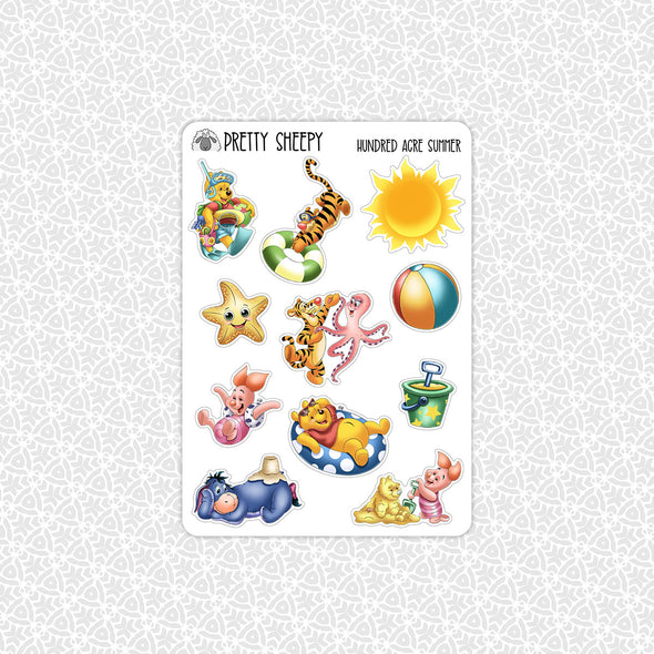 Hundred Acre Summer Stickers
