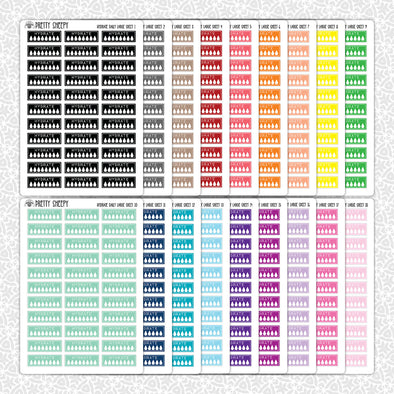 Hydrate Daily Stickers - Large Sheet