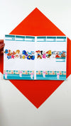 Big Blue World Weekly Planner Stickers Collection