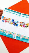 Big Blue World Weekly Planner Stickers Collection