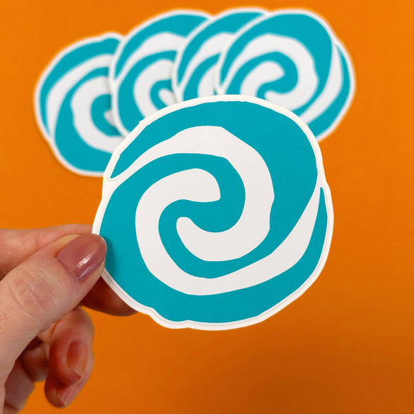 Koru Easy Peel Premium Vinyl Die Cut Sticker