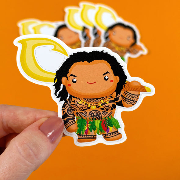 Maui Easy Peel Premium Vinyl Die Cut Sticker