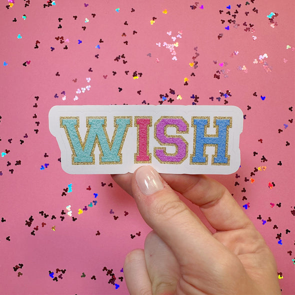 Wish Easy Peel Premium Vinyl Die Cut Sticker