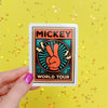 Rock Mouse Easy Peel Premium Vinyl Die Cut Sticker
