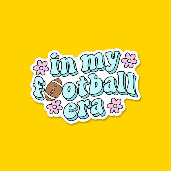 In My Football Era Vinyl Die Cut Sticker