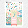 Island Vibes Weekly Planner Stickers Collection