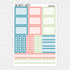 Island Vibes Weekly Planner Stickers Collection