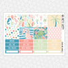 Island Vibes Monthly Kit for EC Planner | Monthly Planner Stickers (Copy)