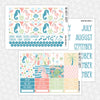 Island Vibes Printable Planner Stickers PNG Digital Download Monthly Kit