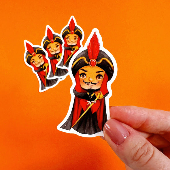 Snakelike Villain Sticker Easy Peel Premium Vinyl Die Cut Sticker