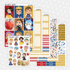 Just One Bite Printable Planner Stickers PNG Digital Download Weekly Vertical Kit