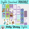 Laugh Floor Printable Planner Stickers PNG Digital Download Weekly Vertical Kit