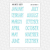 Laugh Floor Monthly Kit for EC Planner | Monthly Planner Stickers