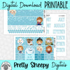 Let it Go Printable Planner Stickers PNG Digital Download Monthly Kit