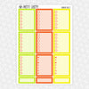 Lookout Day Weekly Planner Stickers Collection