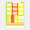 Lookout Day Weekly Planner Stickers Collection