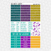 Magic Carpet Ride Planner Stickers Collection