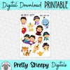 Magical Carpet Ride Printable Stickers PNG Digital Download
