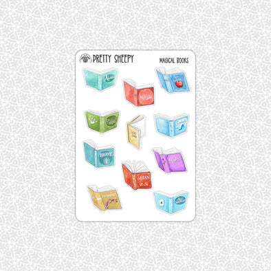 Magical Books Stickers