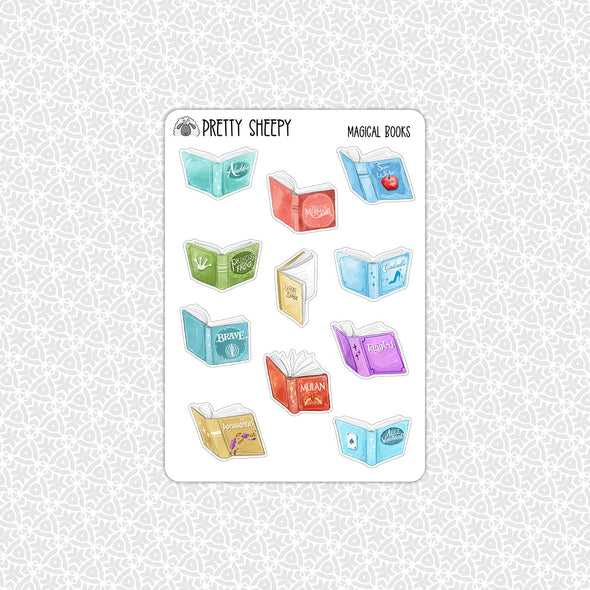Magical Books Stickers